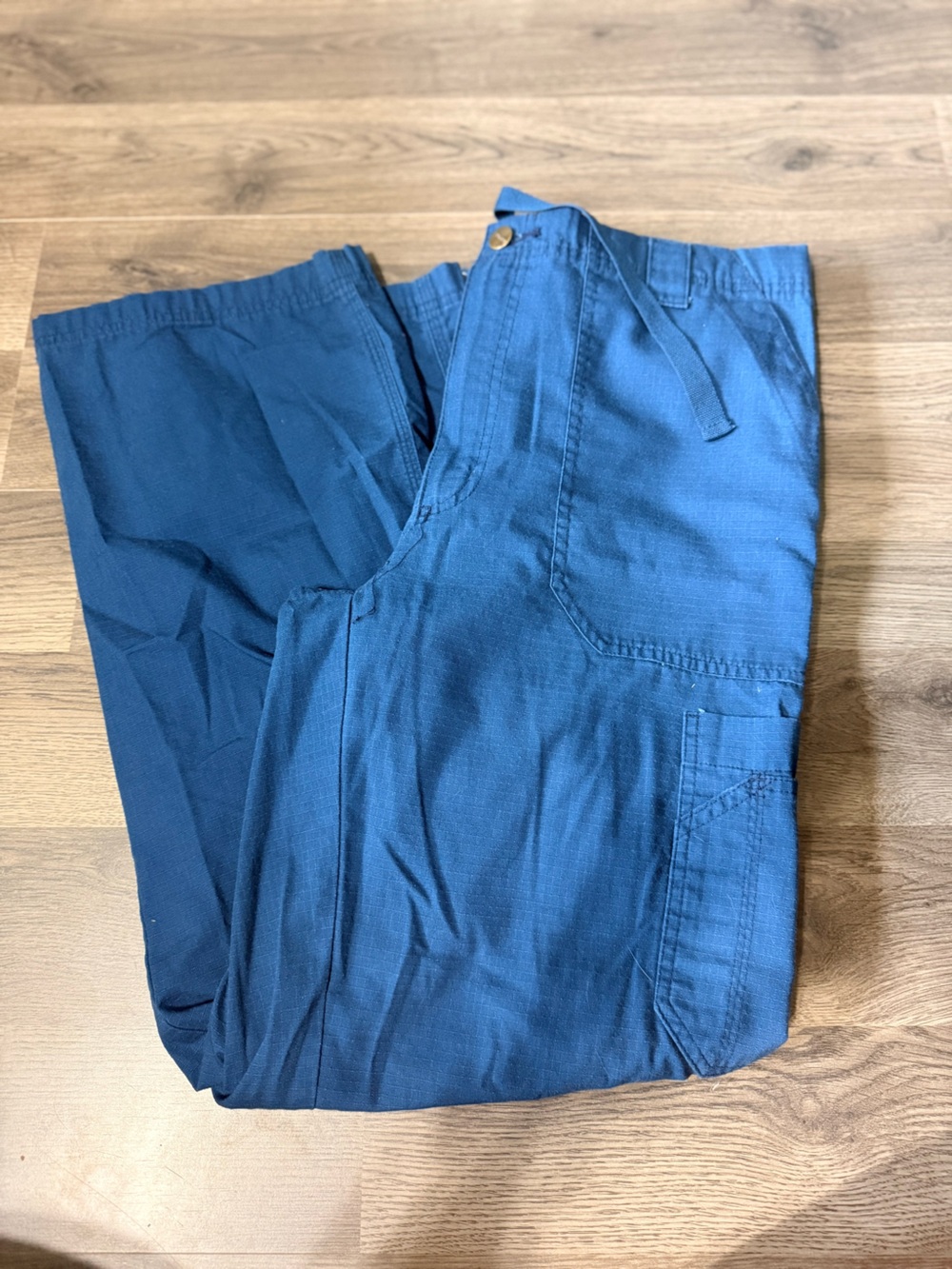 Carhartt Navy Blue Cargo Scrubs
